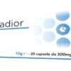 Sage Pharma Tadior - Integratore al glutatione ad azione antiossidante e digestiva, 20 capsule