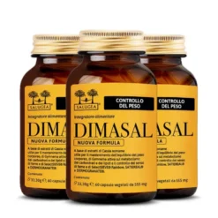 Salugea Dimasal Nuova Formula Integratore Controllo del Peso, 60 Capsule Vegetali
