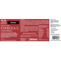 Salugea Energea+ Nuova Formula Integratore Energia e Vitalità, 60 Capsule Vegetali