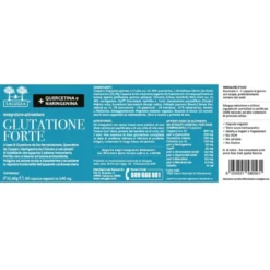Salugea Glutatione Forte Integratore Antiossidante, 60 Capsule Vegetali