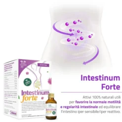 Salugea Intestinum Forte Integratore Intestino, 18 Flaconcini