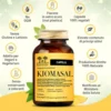 Salugea Kiomasal Integratore Capelli Pelle e Unghie, 60 Capsule Vegetali