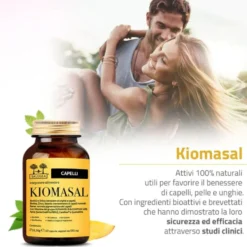 Salugea Kiomasal Integratore Capelli Pelle e Unghie, 60 Capsule Vegetali