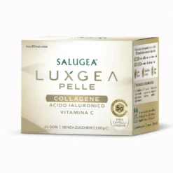 Salugea LuxGea Pelle Integratore di Collagene da Bere Bellezza Pelle, 130g