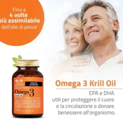 Salugea Omega 3 Krill Oil Integratore Olio di Krill, 60 Perle