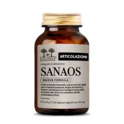 Salugea Sanaos Nuova Formula Integratore Articolazioni Tendini e Legamenti, 60 Capsule Vegetali