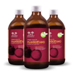 Salugea Succo Mangostano Bio Integratore Stomaco e Intestino, 500ml