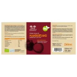 Salugea Succo Mangostano Bio Integratore Stomaco e Intestino, 500ml