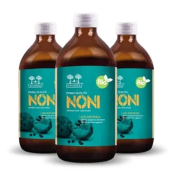 Salugea Succo Noni Bio Integratore Stanchezza Fisica e Mentale, 500ml