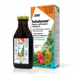 Salus Haus Saludynam Fluido Integratore Tonico Calcio Magnesio e Zinco, 250ml