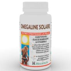 Sangalli Omegaline Sol Holistica - Integratore per la protezione della pelle al sole, 60 capsule