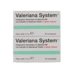 Sanifarma Valeriana System Integratore Alimentare, 30+30 Compresse