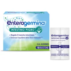 Sanofi Enterogermina - Intestino Pigro Integratore Alimentare, 10 Bustine