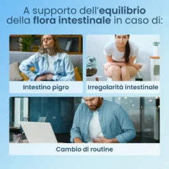 Sanofi Enterogermina - Intestino Pigro Integratore Alimentare, 10 Bustine