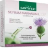 Santiveri Silybum Marianum E.S.P. - Integratore Silybum marianum L per il fegato, 10 fiale da 10 ml