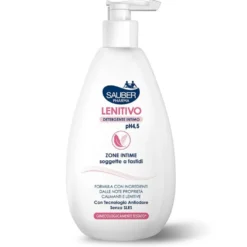 Sauber Detergente intimo lenitivo pH 4,5 - Detergente per lenire i fastidi e la secchezza, 500 ml