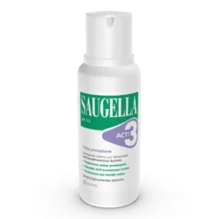 Saugella Acti3 - Detergente Intimo a pH 3.5 Tripla Protezione, 250ml