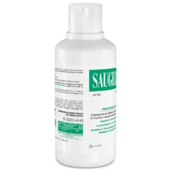 Saugella Attiva Verde - Detergente Intimo a pH 3.5 con Estratto di Timo, 500ml