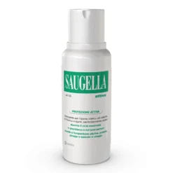 Saugella Attiva Verde - Detergente Intimo a pH 3.5 con Estratto di Timo, 250ml