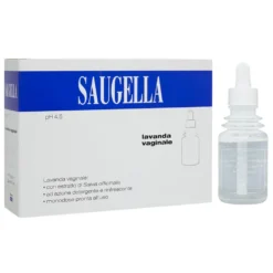 Saugella Dermoliquido - Lavanda Vaginale pH 4.5 Detergente Rinfrescante, 4x140ml