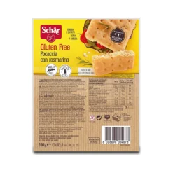 Schar Focaccia con Rosmarino Senza Glutine, 200g
