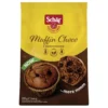 Schar Muffin Choco Drschar - Muffin al cioccolato senza glutine e lattosio, 225 g
