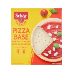 Schar Pizza Base con Pasta Madre Senza Glutine, 2 x 150g