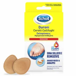 Scholl Cerotti Callifughi per Duroni Rimozione, 2 pezzi