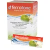 Schwabe Pharma Ferrotone Apple - Integratore per la carenza di ferro, 28 bustine da 25 ml