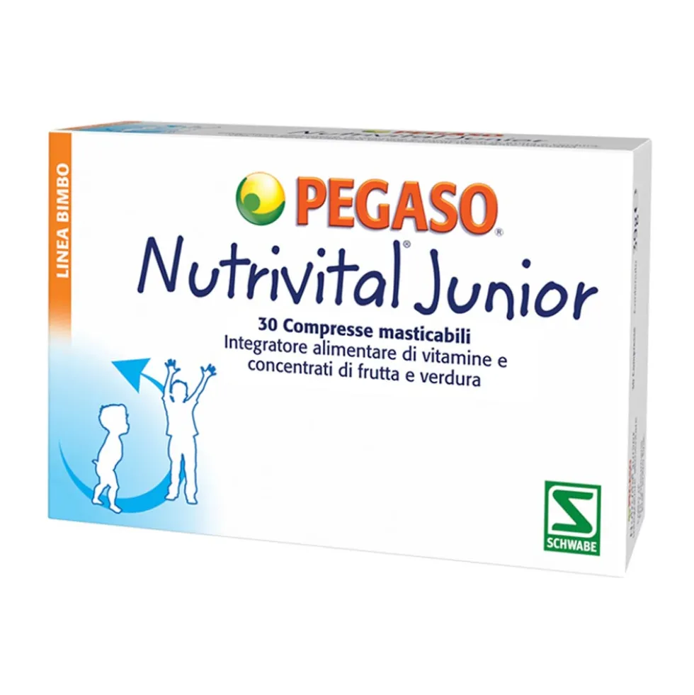 Schwabe Pharma Nutrivital Junior Integratore Alimentare, 30 Compresse