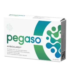 Schwabe Pharma Pegaso Axiboulardi - Integratore alimentare per l'equilibrio intestinale, 14 capsule