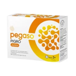 Schwabe Pharma Pegaso Pigro Junior - Integratore probiotico per l'intestino rallentato, 14 bustine