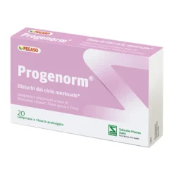 Schwabe Pharma Progenorm - Integratore per l'equilibrio ormonale e il ciclo mestruale, 20 compresse