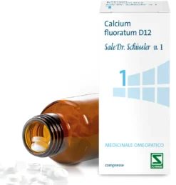 Schwabe Pharma Sali Dr. Schüssler - Calcium fluoratum D12 Sale Dr. Schussler N.1 (fluoruro di calcio), 200 Compresse
