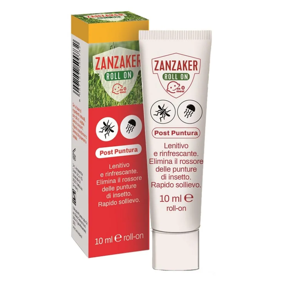 Schwabe Pharma Zanzaker - Roll-on lenitivo per le punture di insetti e meduse, 10 ml