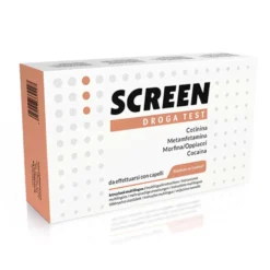 Screen Pharma Droga Test Capello rileva 4 sostanze, 1 test