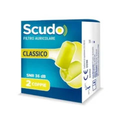 Scudo Classic Tappi Auricolari, 2 Coppie