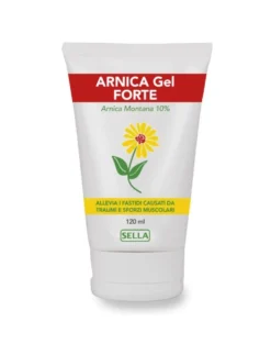 Sella Arnica Gel Forte - Gel arnica 10 forte per il sollievo da traumi e sforzi muscolari, 120 ml