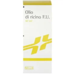 Sella Olio di ricino - Soluzione oleosa di olio ricino biologico lassativa ed emolliente, 50 ml