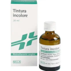 Sella Tintura incolore - Rinforzante per le unghie con tintura incolore 30ml sella, 30 ml
