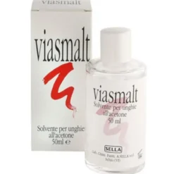 Sella Viasmalt - Solvente unghie Sella all'acetone per la rimozione dello smalto, 50 ml