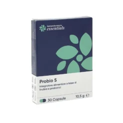 Semprefarmacia Essentials Probio 5 Integratore con Probiotici per la Flora Intestinale, 30 Capsule