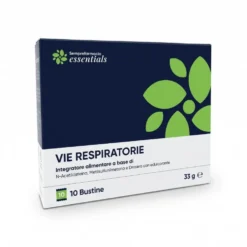 Semprefarmacia Essentials Vie Respiratorie - Integratore mucolitico per la tosse, 10 bustine