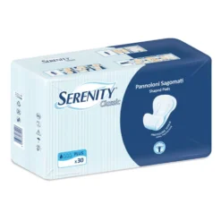 Serenity Classic Sagomato Plus Assorbente per Incontinenza, 30 Pezzi
