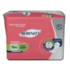 Serenity Light Lady Super FlexFit - Assorbente per l'incontinenza leggera con aloe, 12 pezzi
