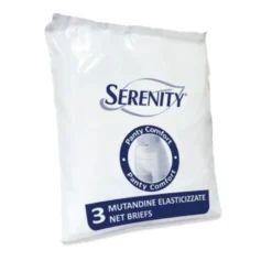 Serenity Panty Comfort - mutandina a rete per l'incontinenza taglia S, 3 mutandine