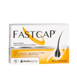 Shedir Pharma Fastcap - Integratore Alimentare Capelli, 30 Capsule