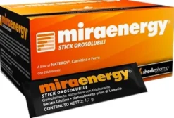 Shedir Pharma Miraenergy - Integratore Shedir Pharma con ferro per la stanchezza fisica, 20 stick