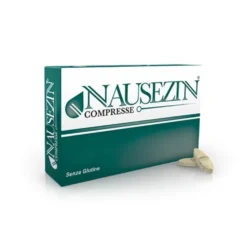 Shedir Pharma Nausezin - integratore alimentare antinausea e per la digestione, 30 compresse