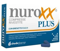 Shedir Pharma Nuroxx plus 28cpr - Integratore alimentare per il sistema nervoso, 35 g